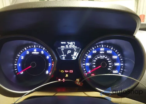 2013 Hyundai Elantra Gls from USA, damaged, VIN 5NPDH4AE4DH348548